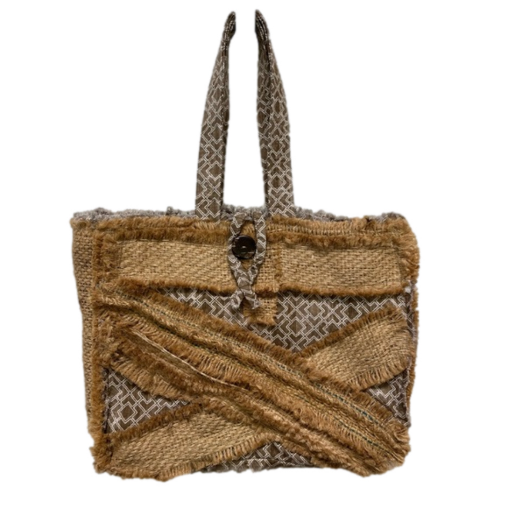 NWOT Handcrafted Tote from Burlap Coffee Bean Shipping Bag